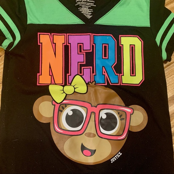Justice Nerd monkey pajamas - Picture 2 of 4